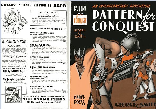 Pattern for Conquest front jacket cover