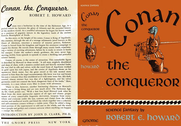 Conan the Conqueror jacket cover